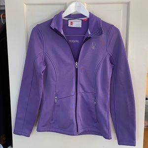 Purple Spyder zip up